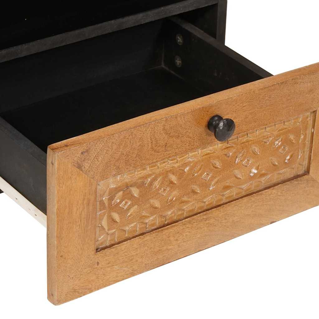 Bedside Cabinet Light Brown 40 x 33 x 46 cm Engineered Wood