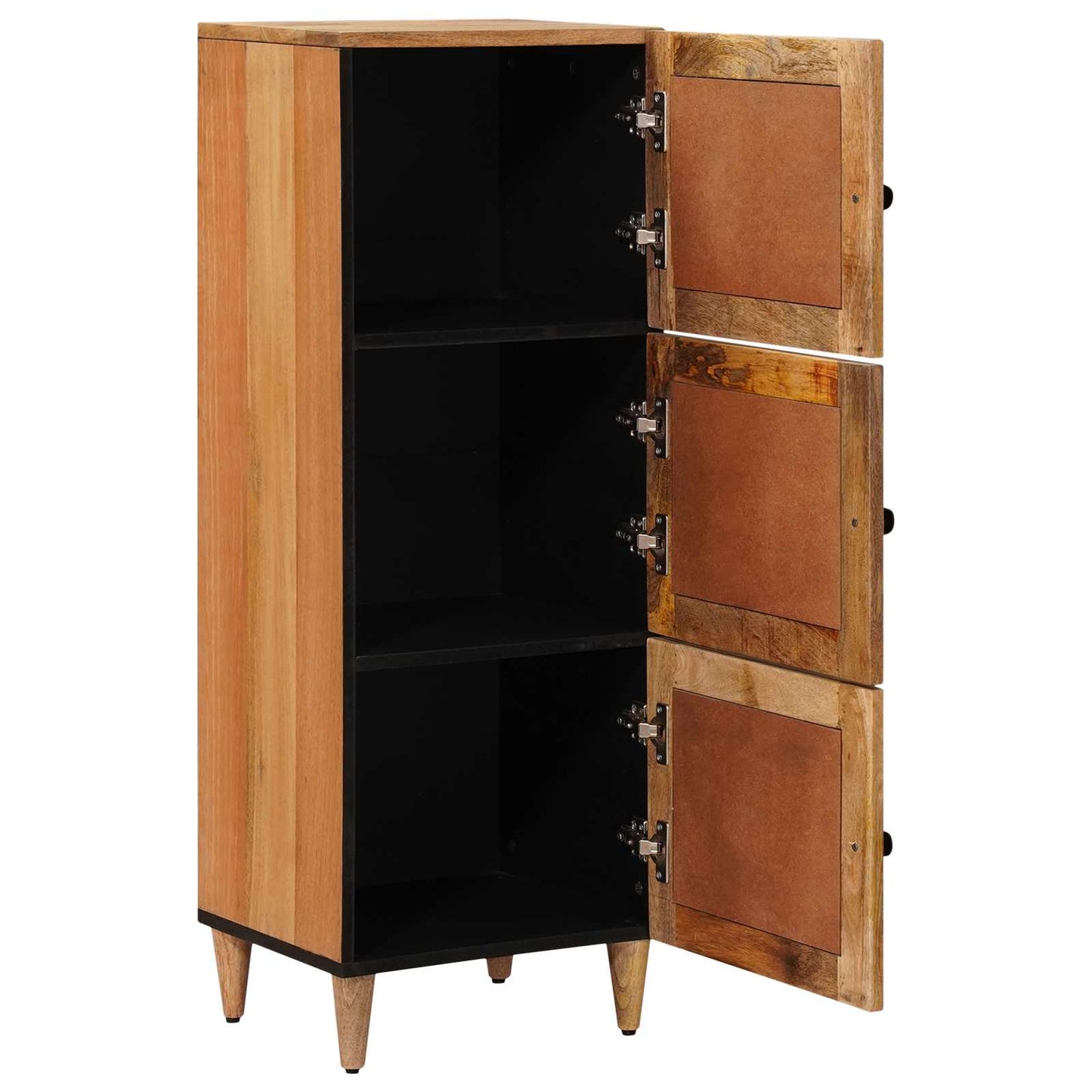 Highboard Natural 40 x 33 x 110 cm Solid Mango Wood