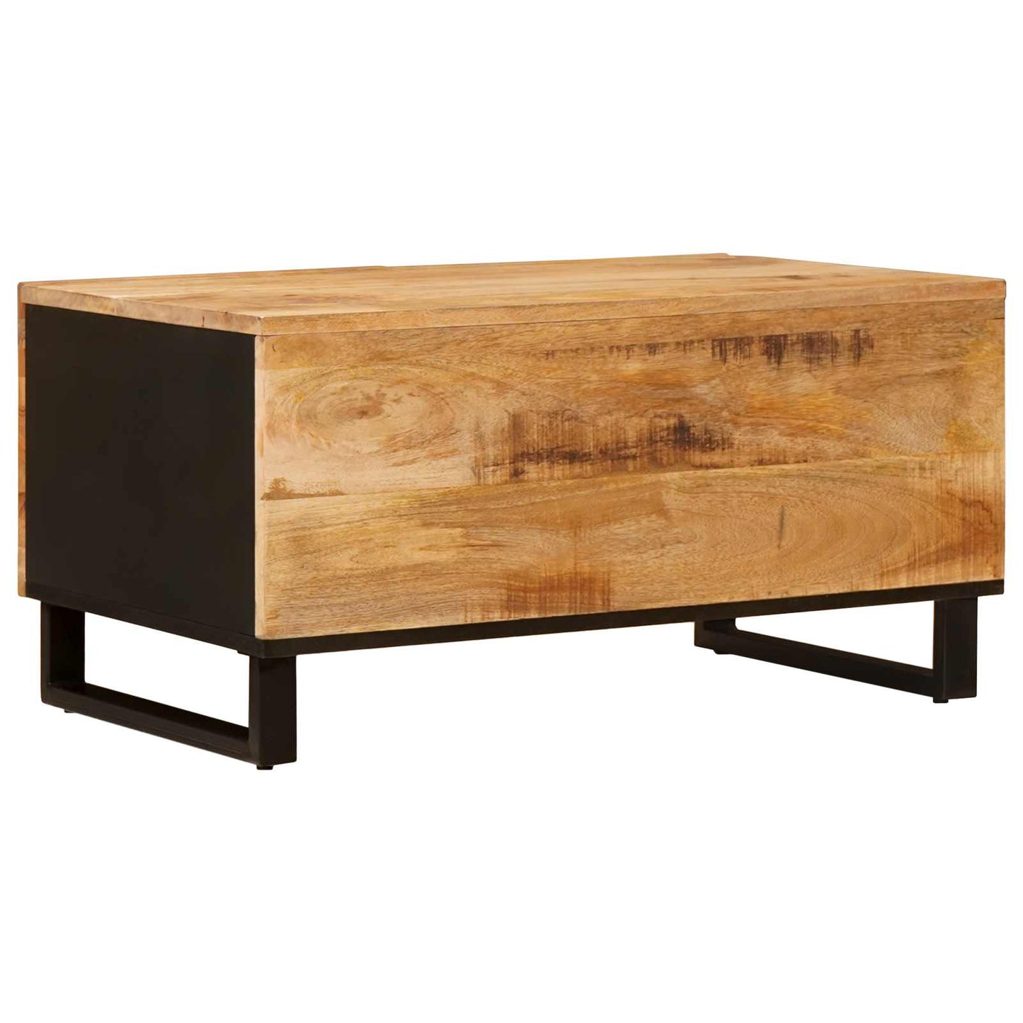 Coffee Table Brown 80 x 50 x 40 cm Solid Mango Wood