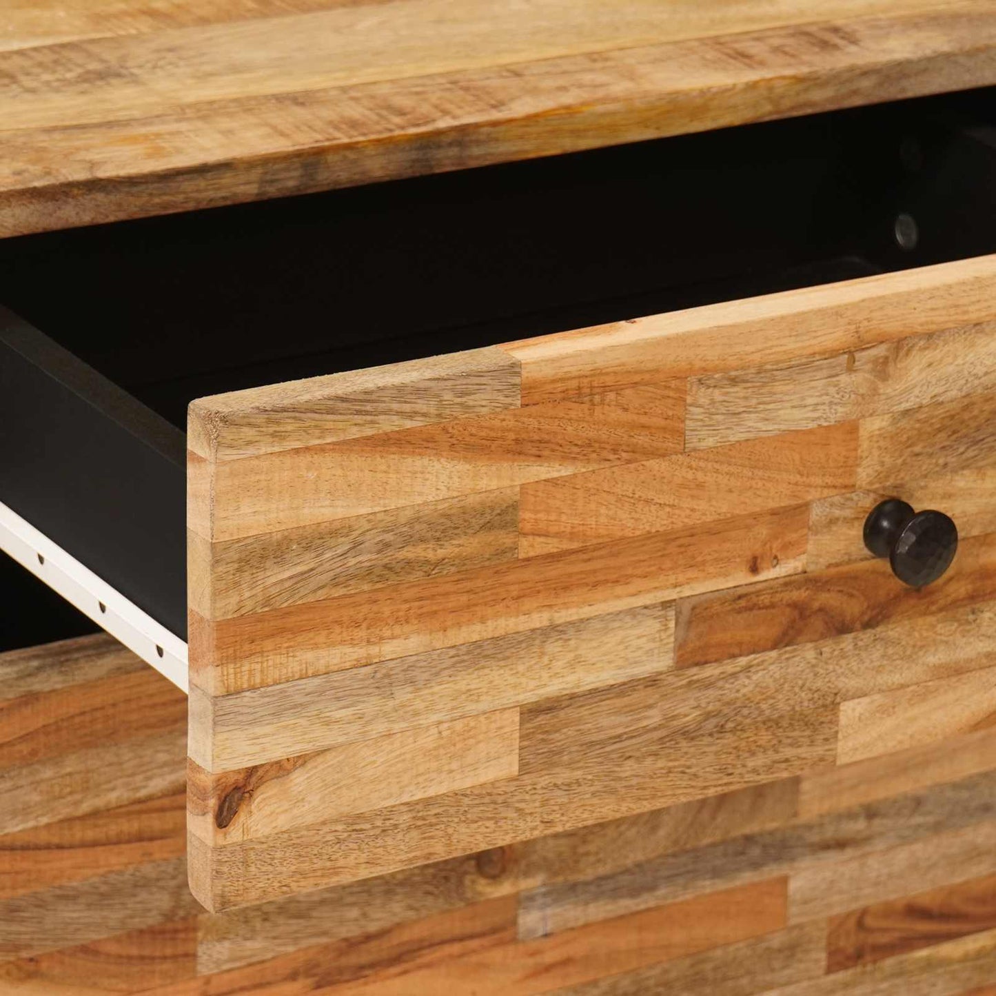 Bed cabinet Brown 50 x 33 x 60 cm Solid Mango Wood