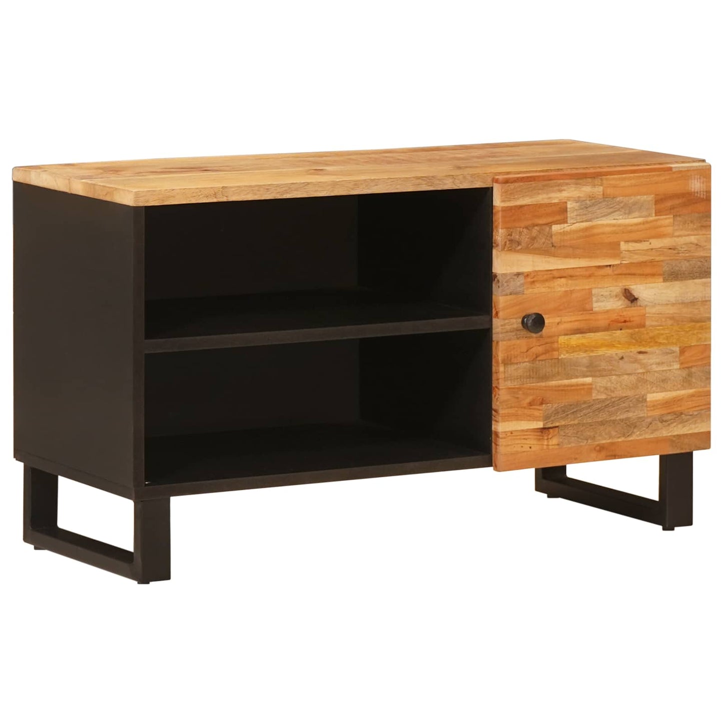 TV Cabinet Brown 80 x 33 x 46 cm Solid Mango Wood