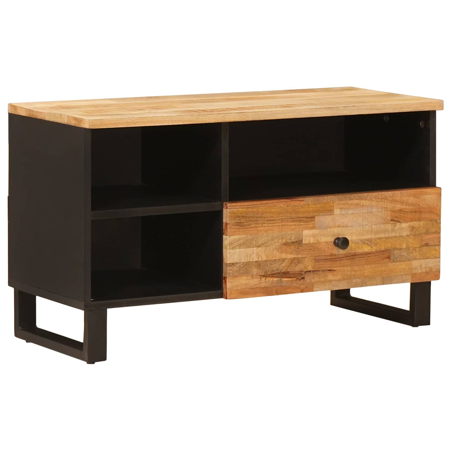 TV Cabinet Brown 80 x 33 x 46 cm Solid Mango Wood