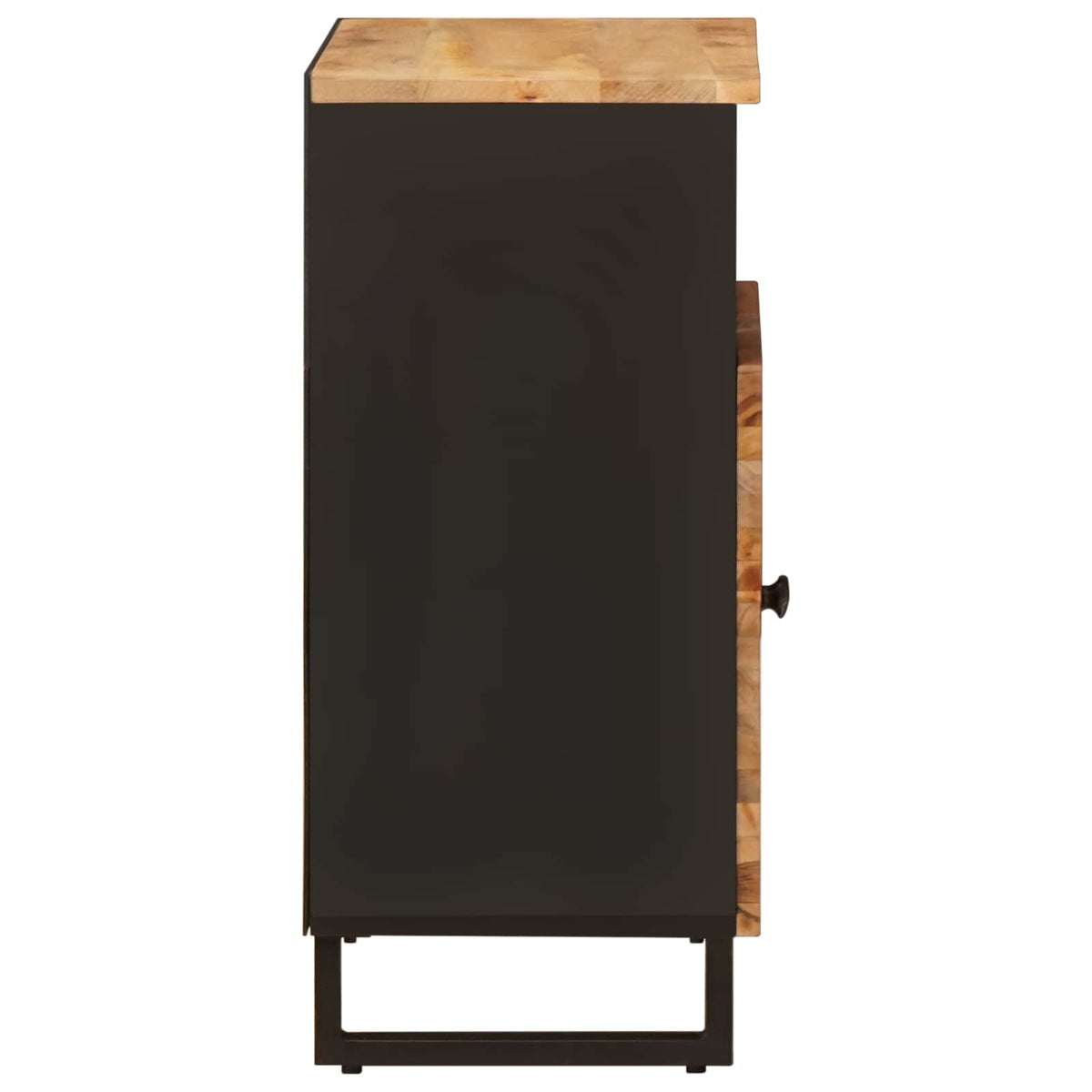 Side Cabinet Brown 60 x 33 x 75 cm Solid Mango Wood