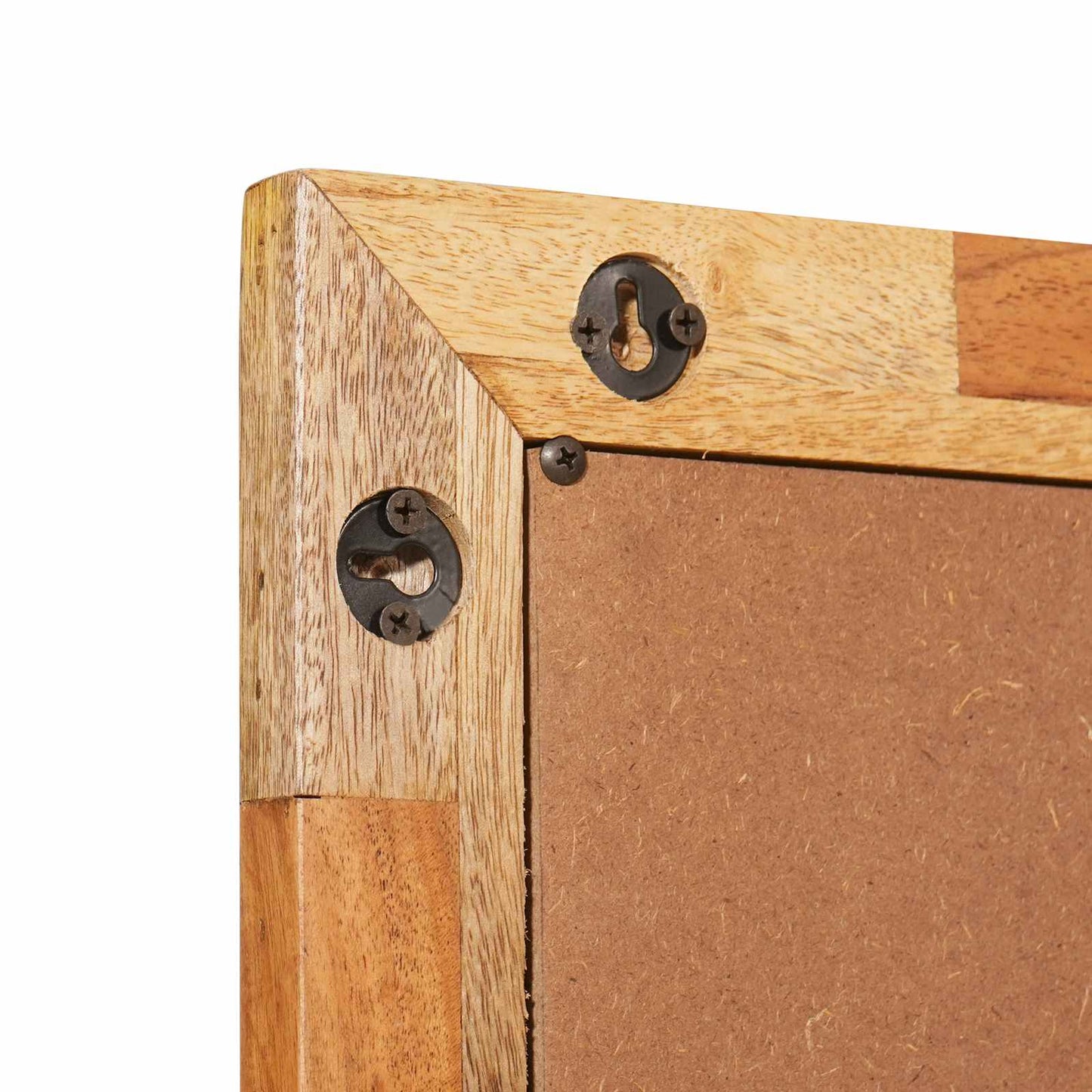 Bathroom Mirror Artisan Oak 50 x 70 x 2.5 cm Solid Mango Wood