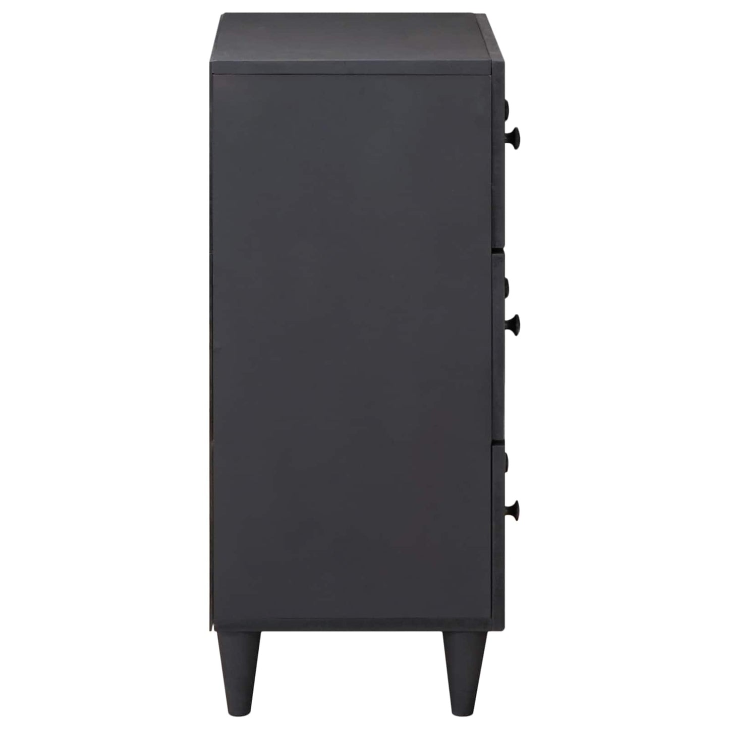 Storage Cabinets Multicolour 60 x 33.5 x 75 cm Solid Mango Wood