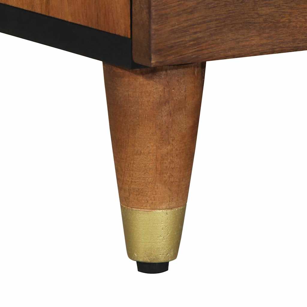 TV Cabinet Honey Brown 70 x 33 x 46 cm Solid Mango Wood