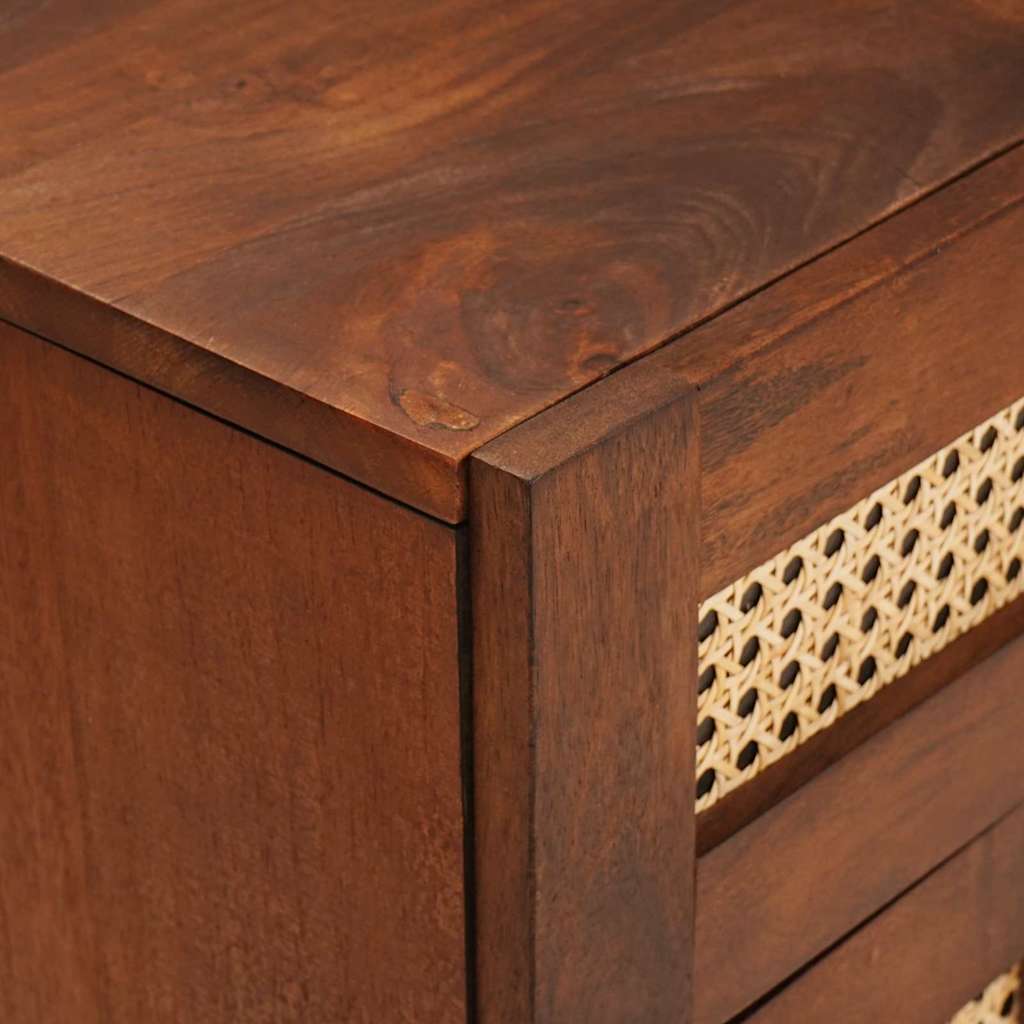 Bedside Tables 50 x 33 x 60 cm Solid Mango Wood