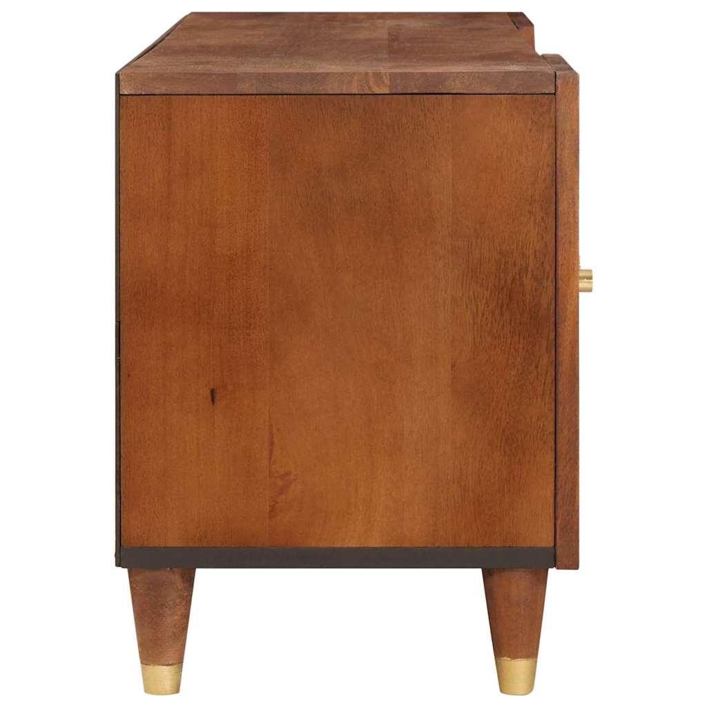 TV Cabinet Brown 105 x 33.5 x 46 cm Solid Mango Wood