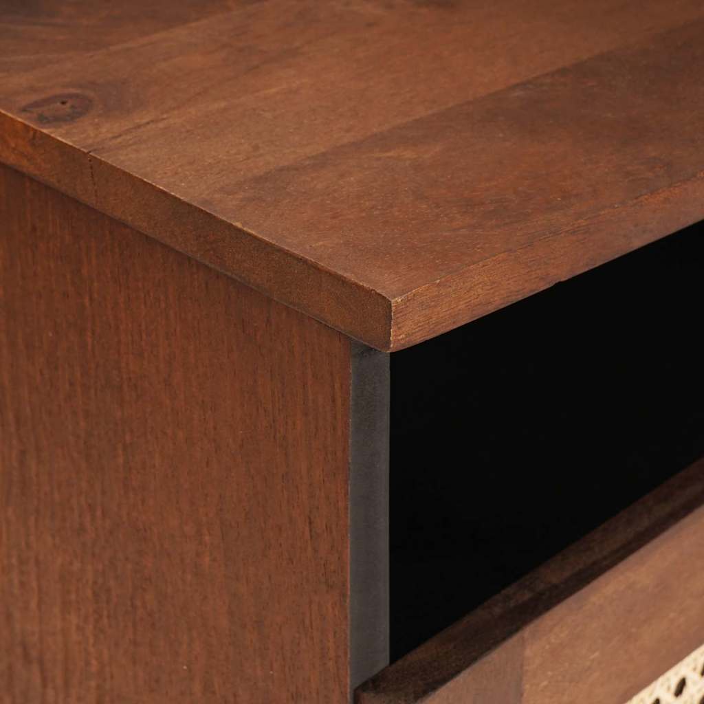 TV Cabinet Brown 80 x 33.5 x 46 cm Solid Mango Wood