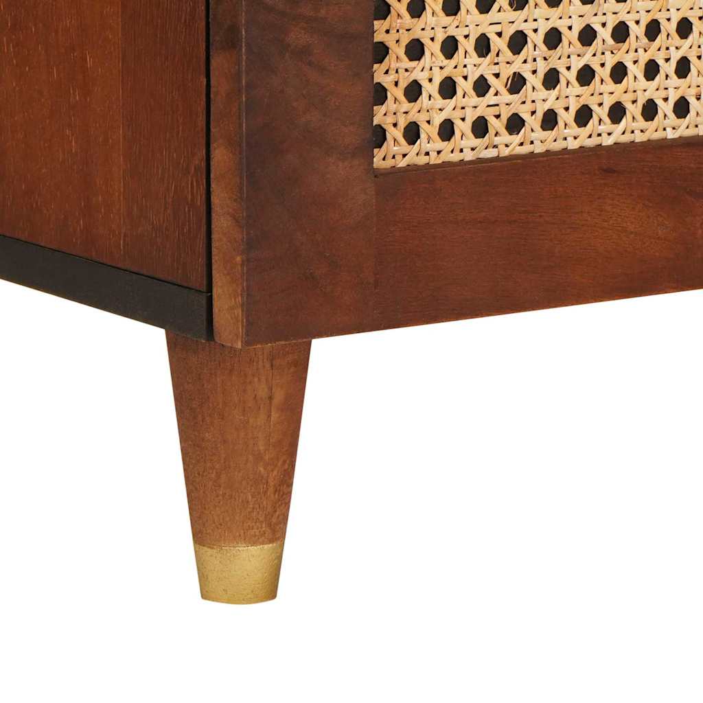TV Cabinet Brown 80 x 33.5 x 46 cm Solid Mango Wood