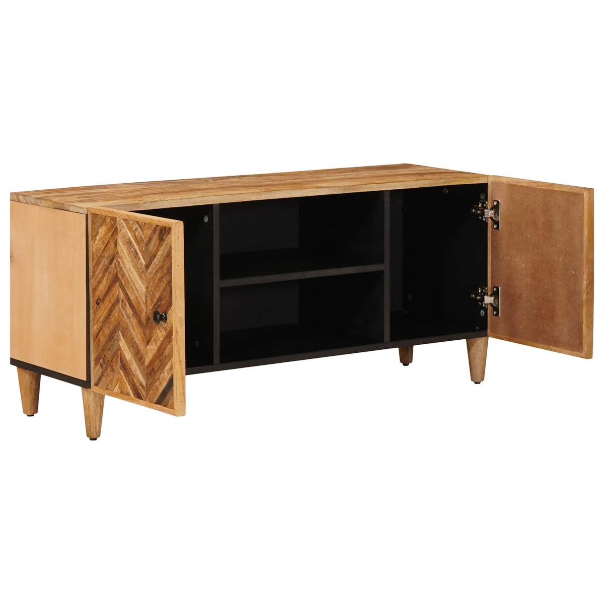 Storage Cabinets Brown 105 x 33 x 46 cm Solid Mango Wood