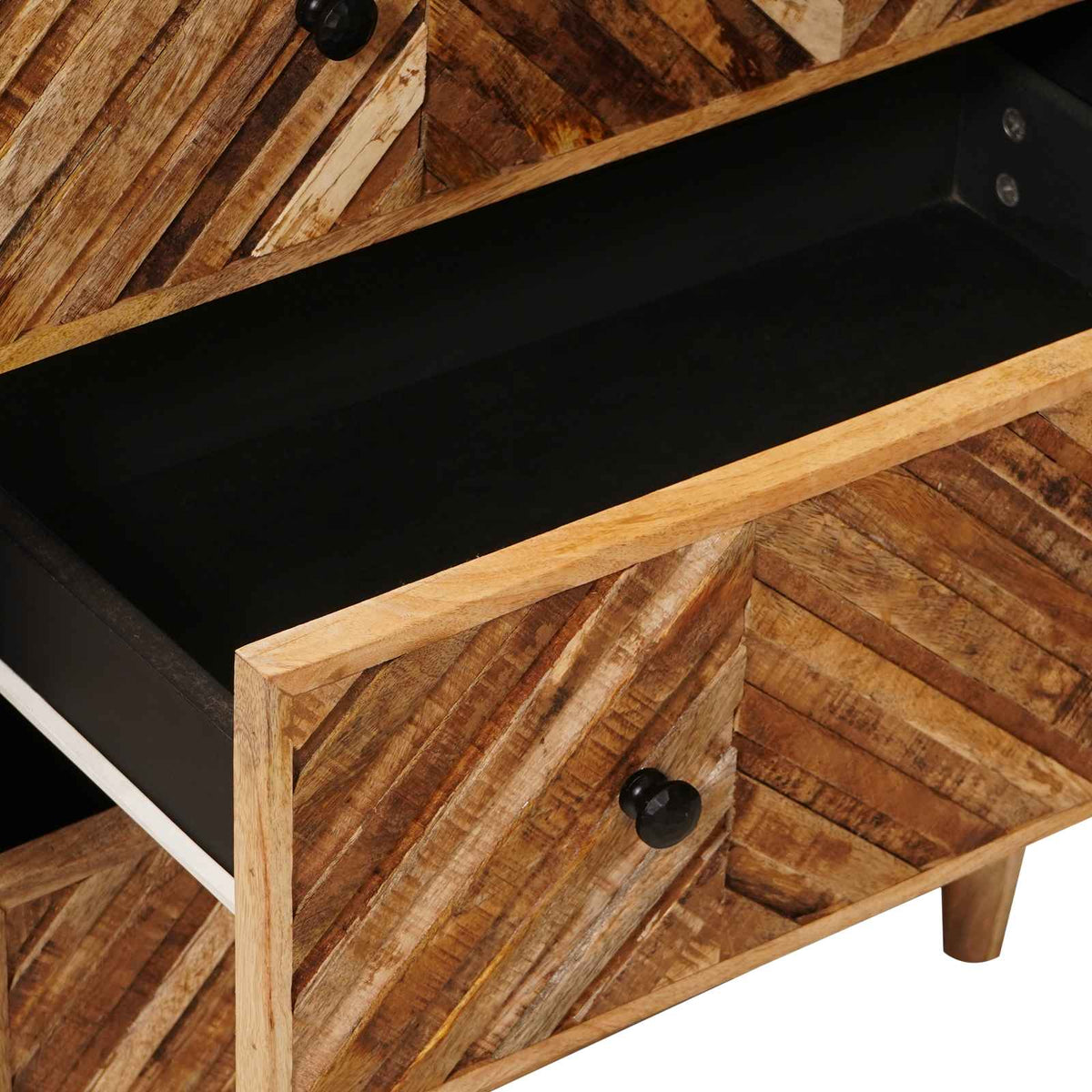 Storage Cabinets 60 x 33 x 75 cm Solid Mango Wood Brown
