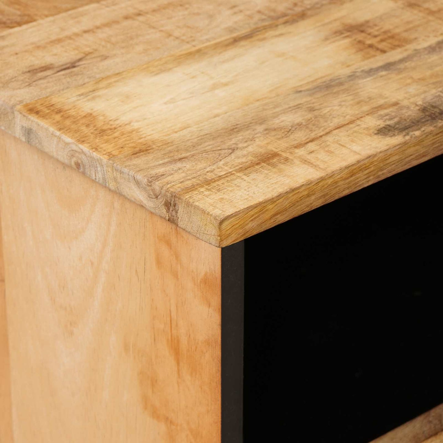 Bedside Table Brown 50 x 33 x 60 cm Solid Mango Wood