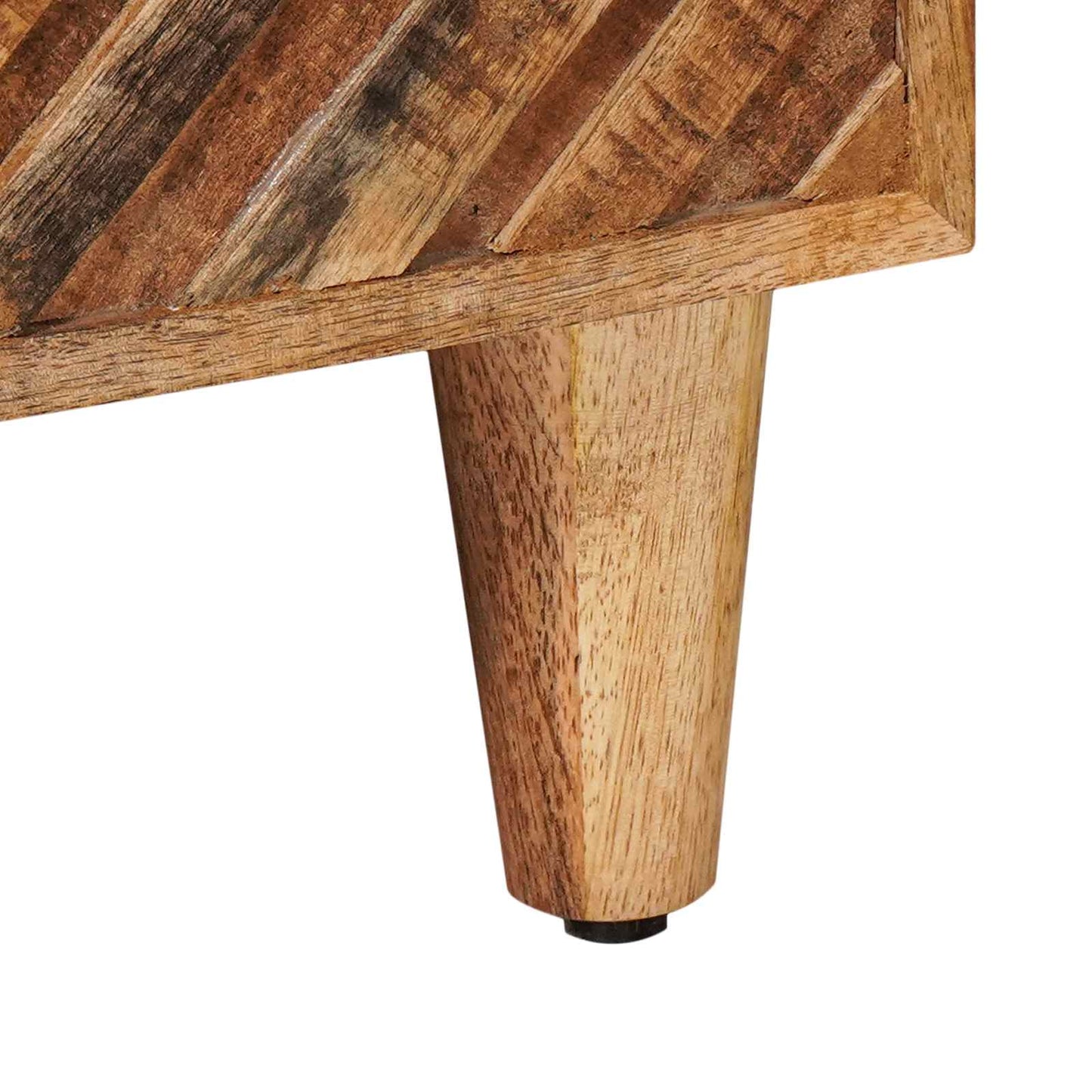 Bedside Table Brown 50 x 33 x 60 cm Solid Mango Wood