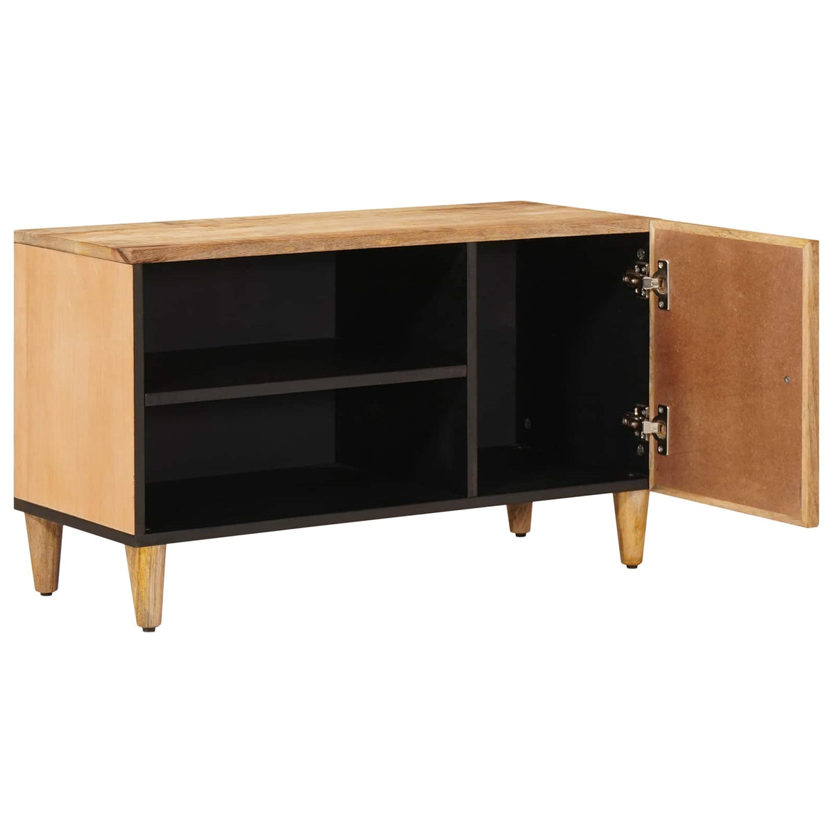 Storage Cabinets Brown 80 x 33 x 46 cm Solid Mango Wood