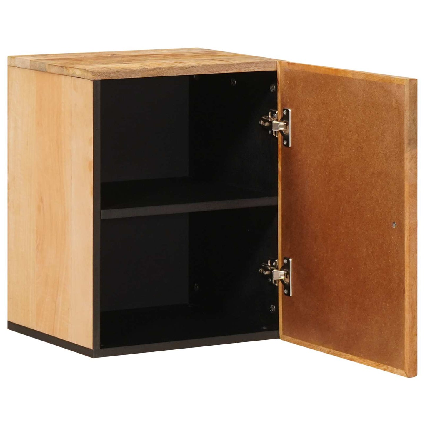 Hanging Cabinet Brown 38 x 33.5 x 48 cm Solid Mango Wood