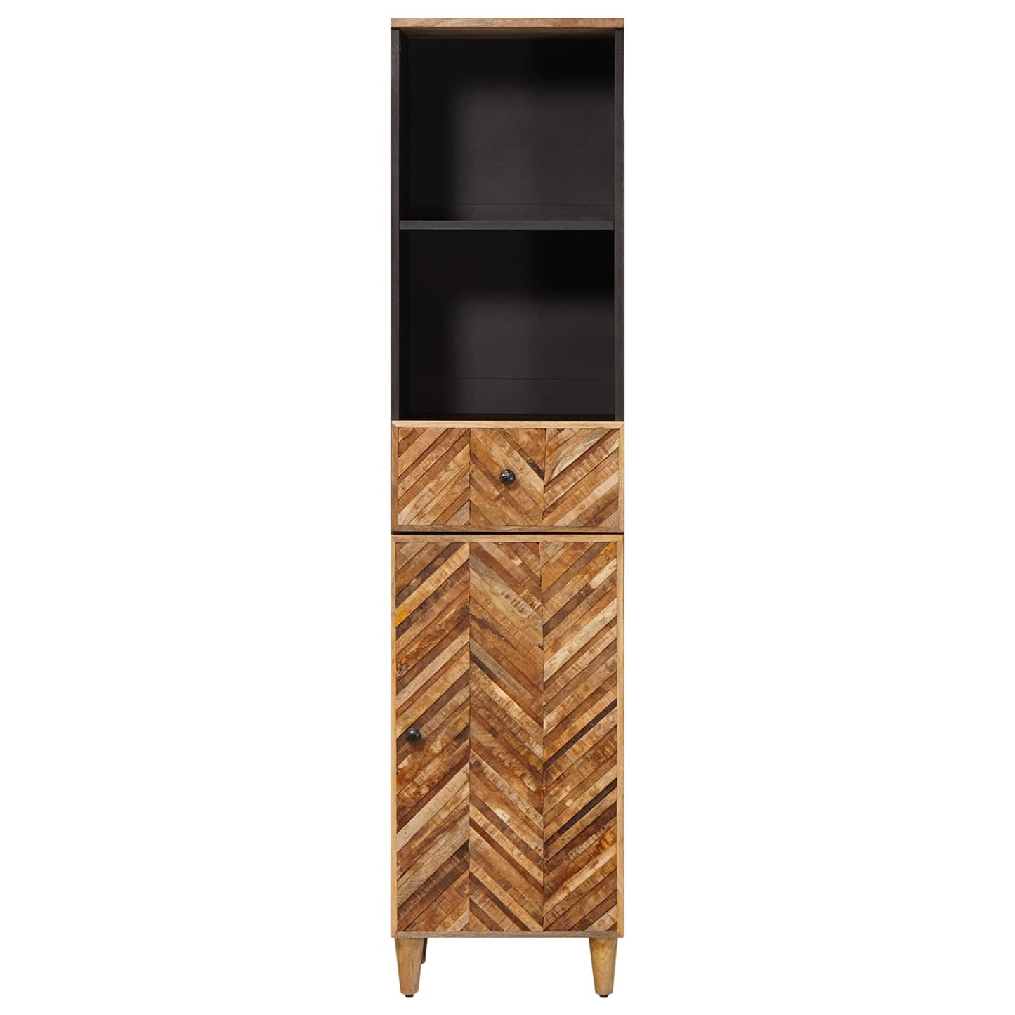 Bathroom Cabinet Brown 38 x 33.5 x 160 cm Solid Mango Wood