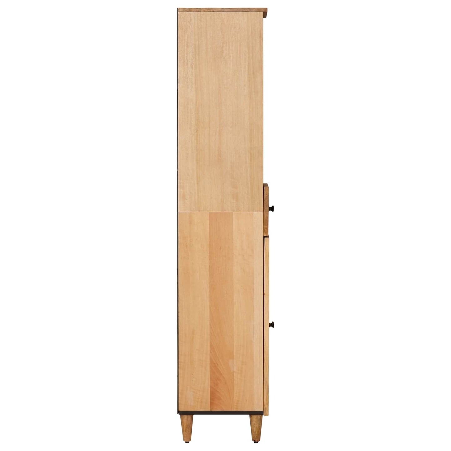 Bathroom Cabinet Brown 38 x 33.5 x 160 cm Solid Mango Wood