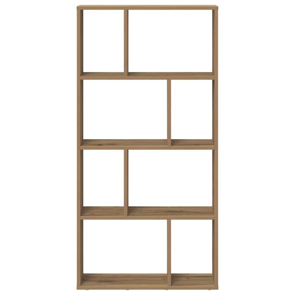 Bookcase Artisian Oak 60x20x120,5 cm Engineered Wood
