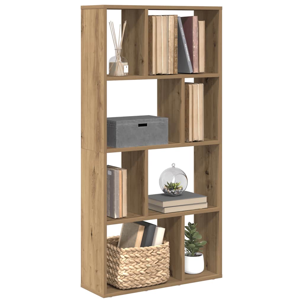Bookcase Artisian Oak 60x20x120,5 cm Engineered Wood