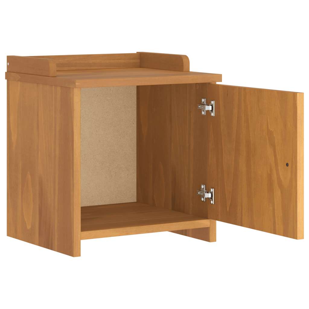 Hallway Bench SANDNES 45x40x50 cm Solid Wood Pine