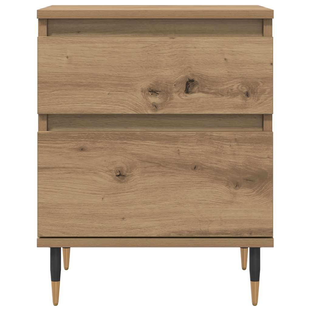 Bedside Cabinet Artisan Oak 40x35x50 cm Engineered Wood