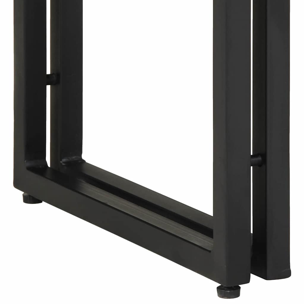 Console Table Brown 120 x 33 x 75 cm Solid Acacia Wood
