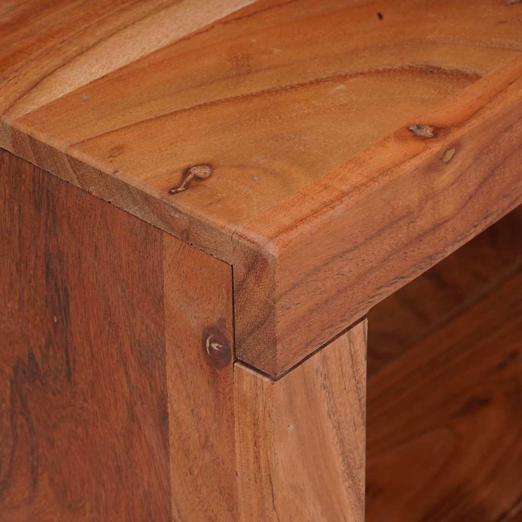 Bookshelf Brown 80 x 30 x 110 cm Solid Acacia Wood