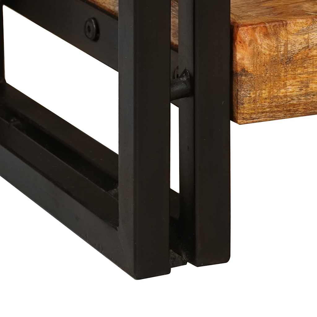 Console Tables 2 pcs Brown 161 x 33 x 75 cm Solid Mango Wood