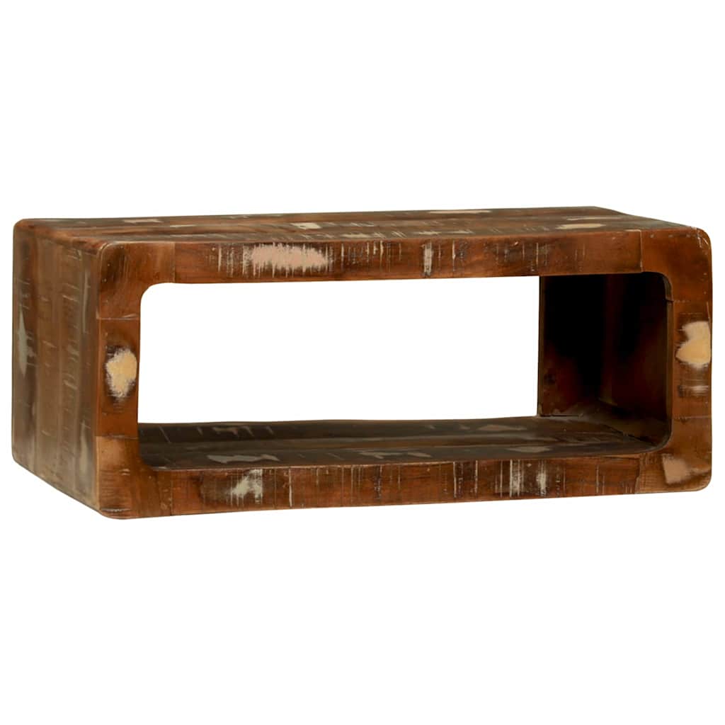 TV Cabinet Multicolour 60 x 30 x 25 cm Solid Reclaim wood