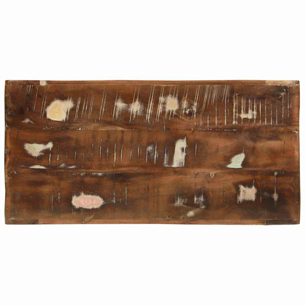 TV Cabinet Multicolour 60 x 30 x 25 cm Solid Reclaim wood