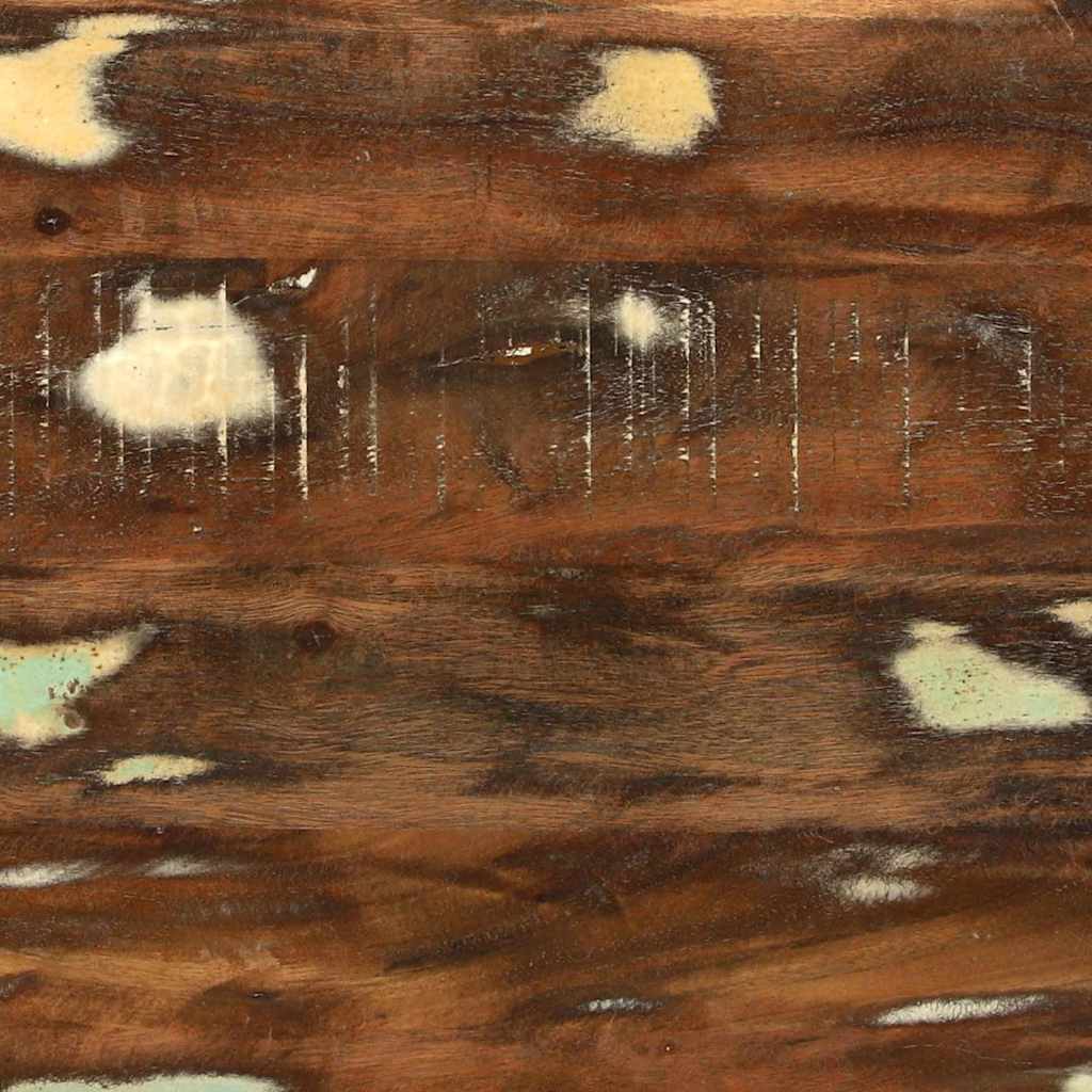 TV Cabinet Multicolour 80 x 30 x 25 cm Solid Reclaim wood