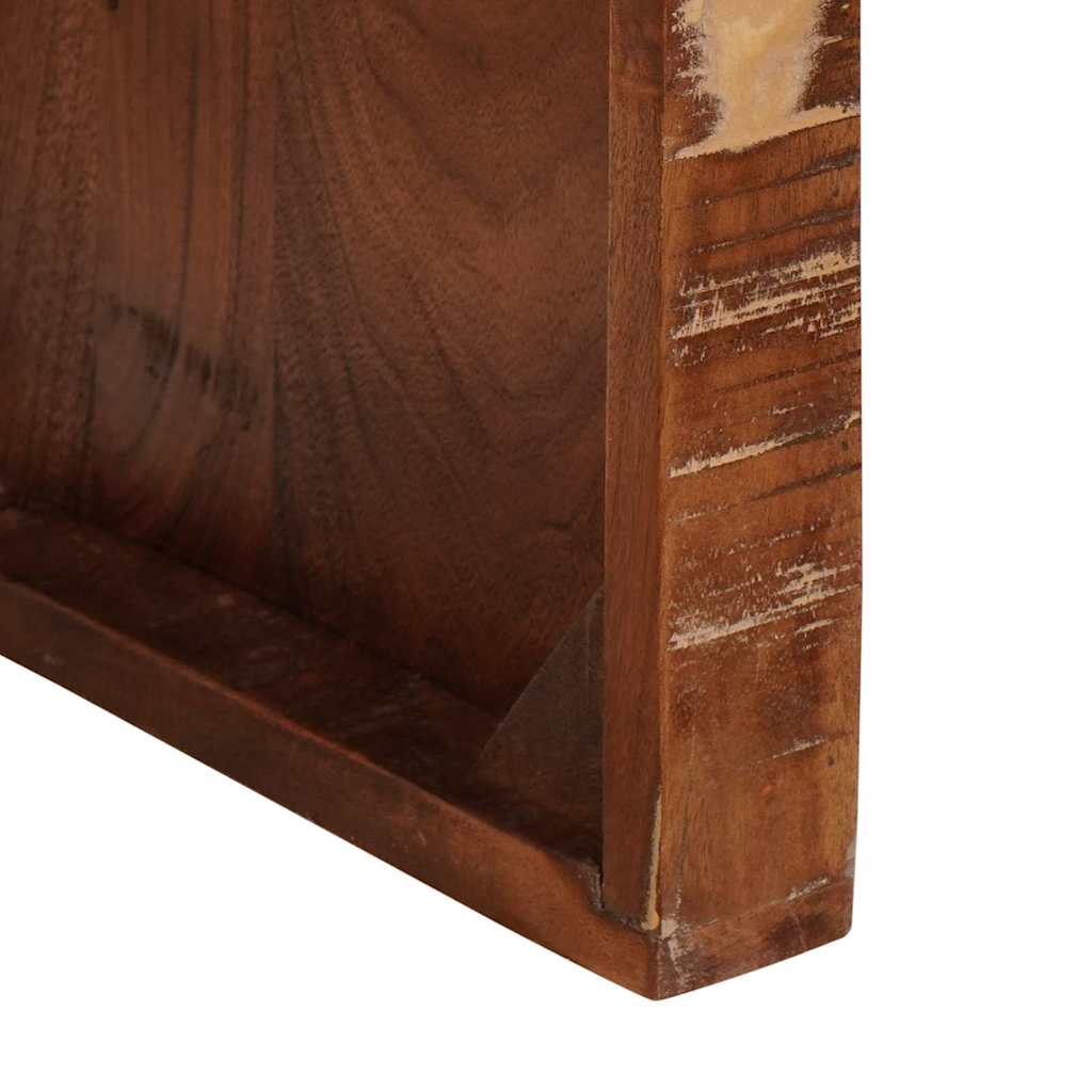 Nesting Table 3 pcs Brown 82 x 40 x 46 cm Solid Reclaim Wood