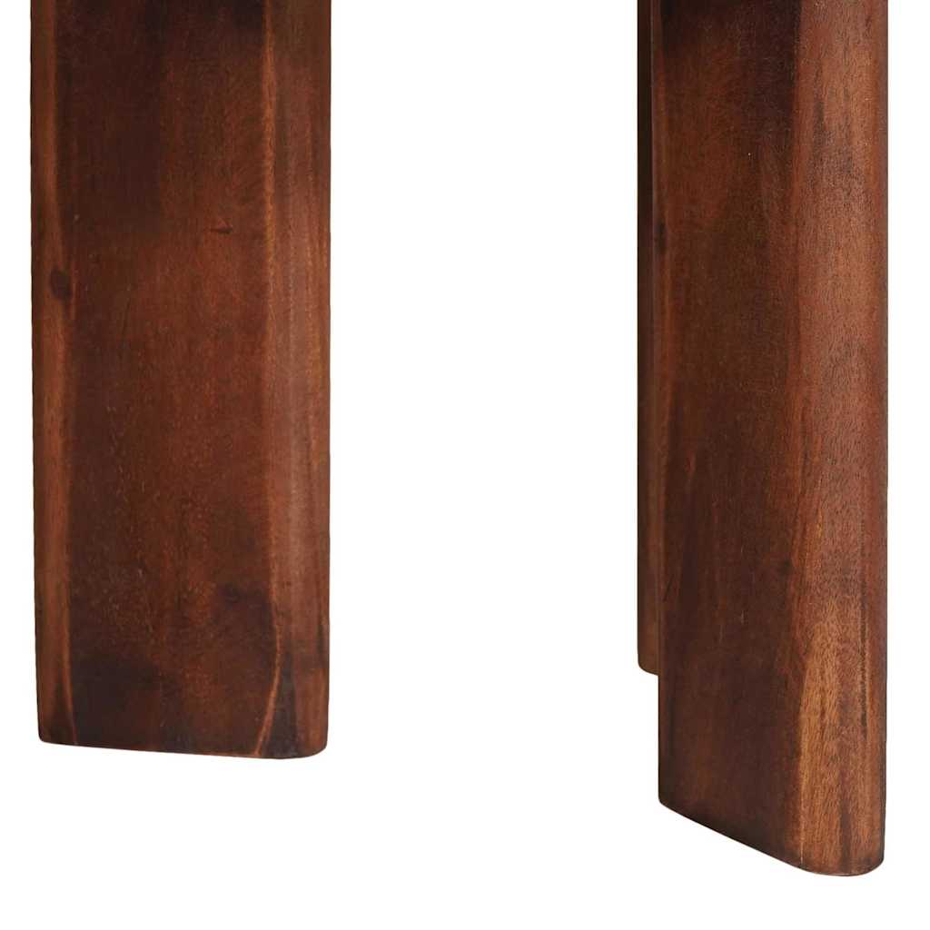 Nesting Coffee Tables 3 pcs Multicolour Ø 54 x 40 cm