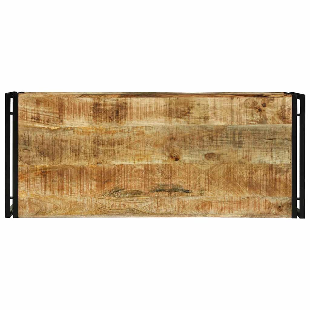 Coffee Table Brown 120 x 50 x 38 cm Solid Mango Wood