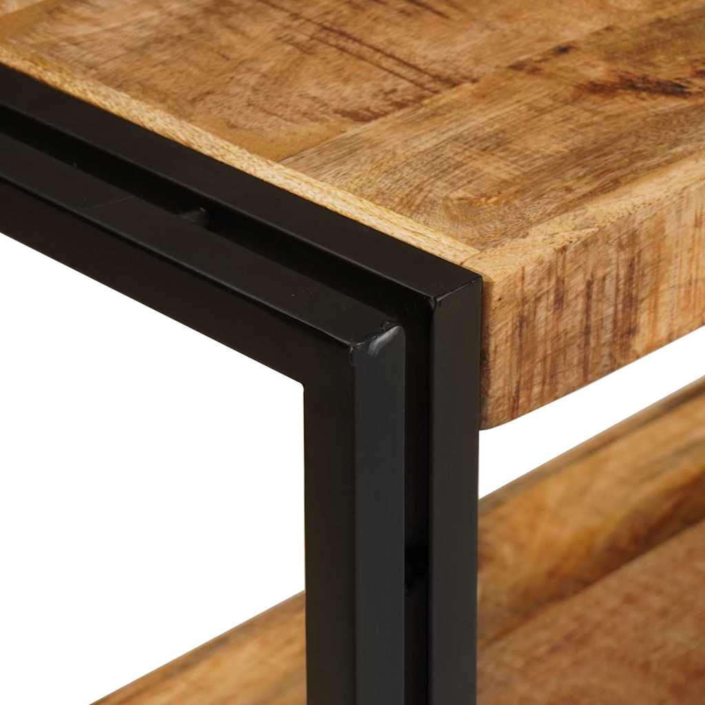 Console Table Brown 160 x 33 x 75 cm Solid Mango Wood