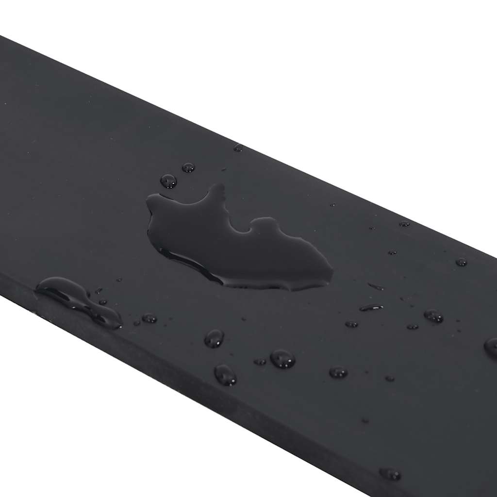 Rubber Edge for Snow Plow Black 80x10x1 cm