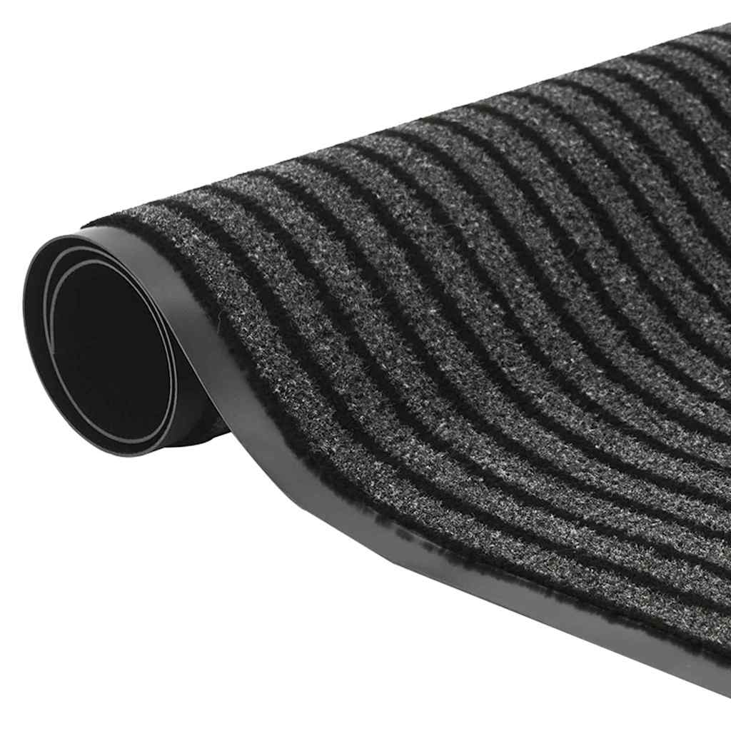 Doormat Black 60 x 90 cm Polypropylene