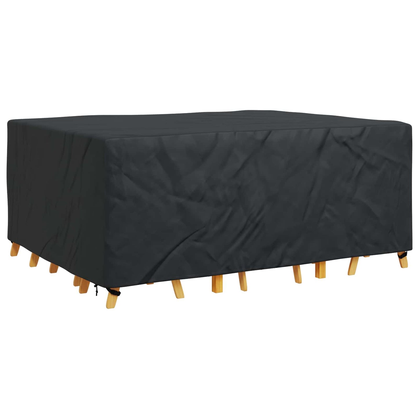 Furniture Cover Plain Black 220 x 190 x 85 cm 420D