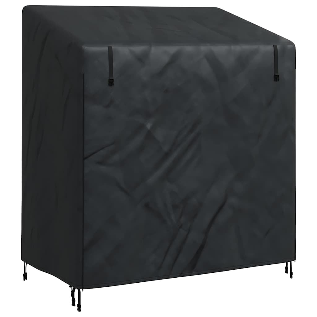Outdoor Swing Cover Black 155 x 95 x 165 cm 600D Oxford Fbric