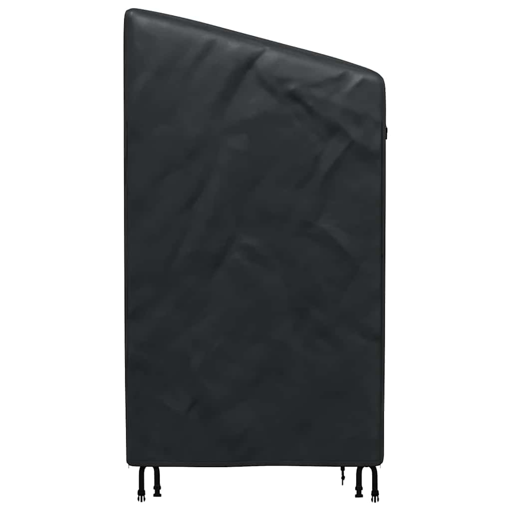 Outdoor Swing Cover Black 155 x 95 x 165 cm 600D Oxford Fbric