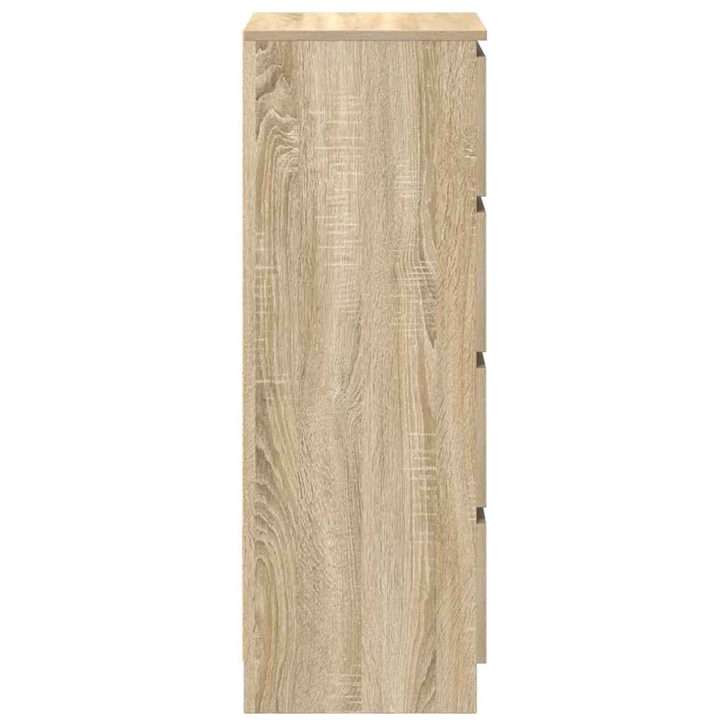 Sideboard Sonoma Oak 37.5x35x99 cm Engineered Wood