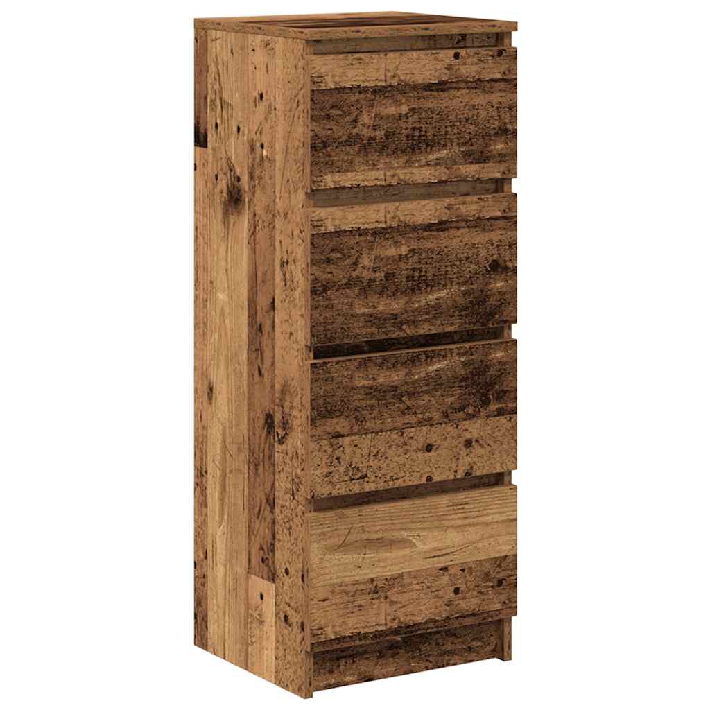 Sideboard Old Wood 37.5x35x99 cm Engineered Wood