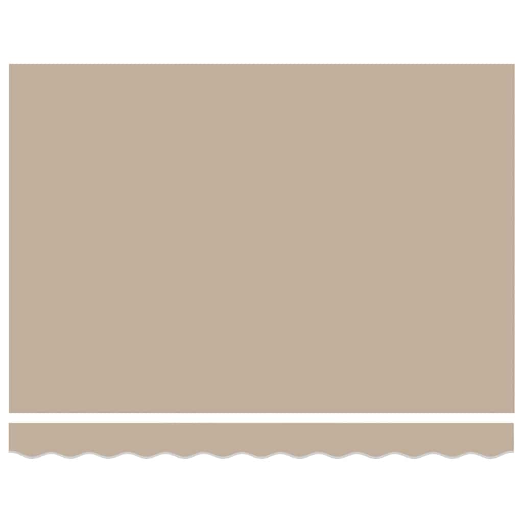 Awning Replacement Fabric Beige 330 x 195 cm Polyester