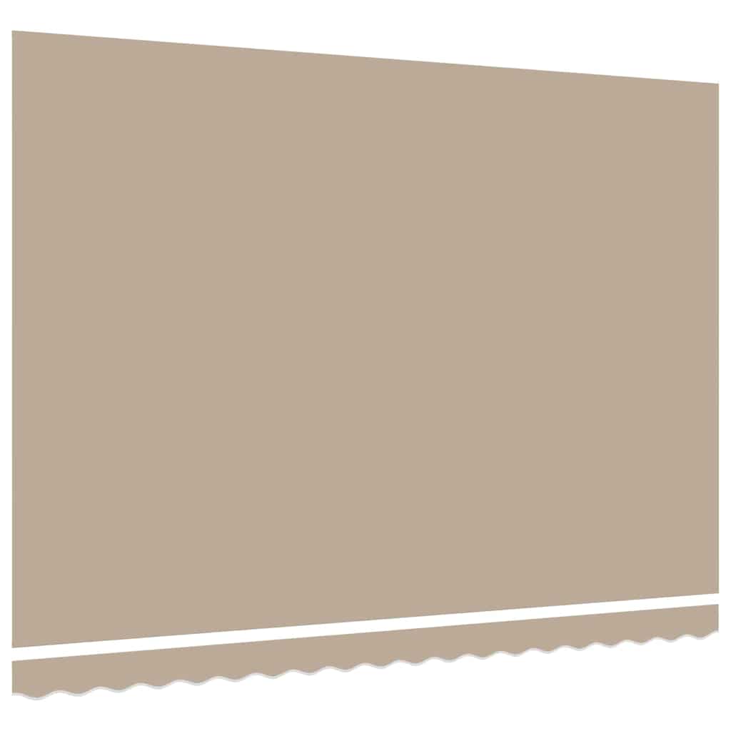 Awning Replacement Fabric Beige 430 x 345 cm Polyester
