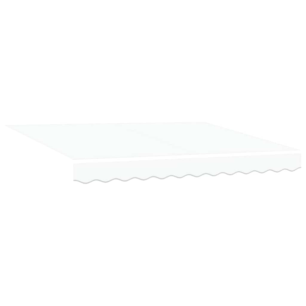 Awning Replacement Fabric White 330 x 245 cm Polyester