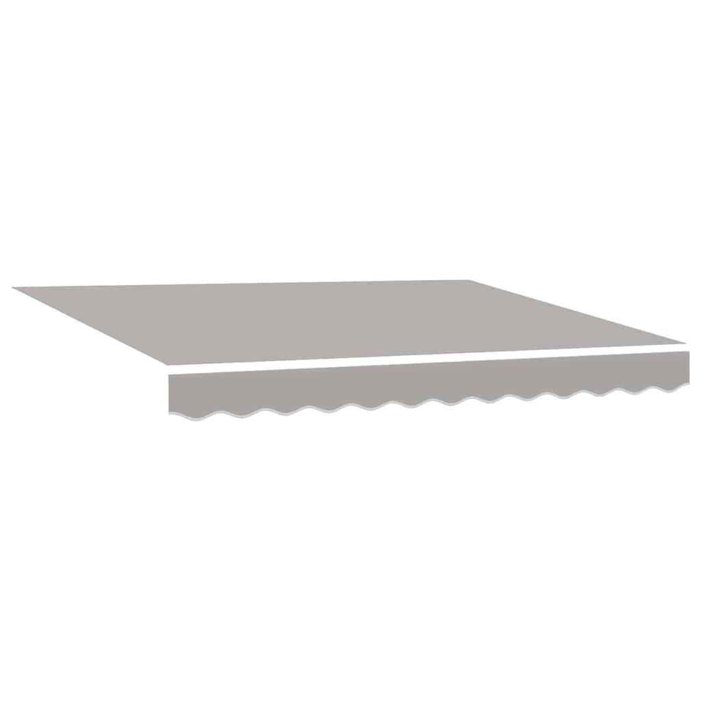 Awning Replacement Fabric Light Grey 280 x 245 cm Polyester