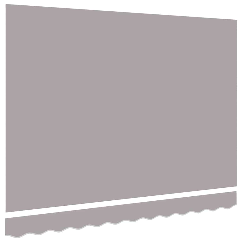 Awning Replacement Fabric Light Grey 280 x 245 cm Polyester