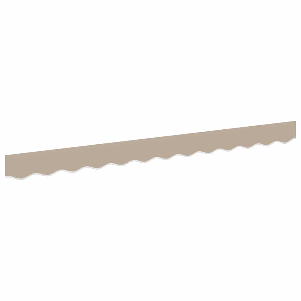 Awning Valance Replacement Beige 330 x 20 cm Polyester