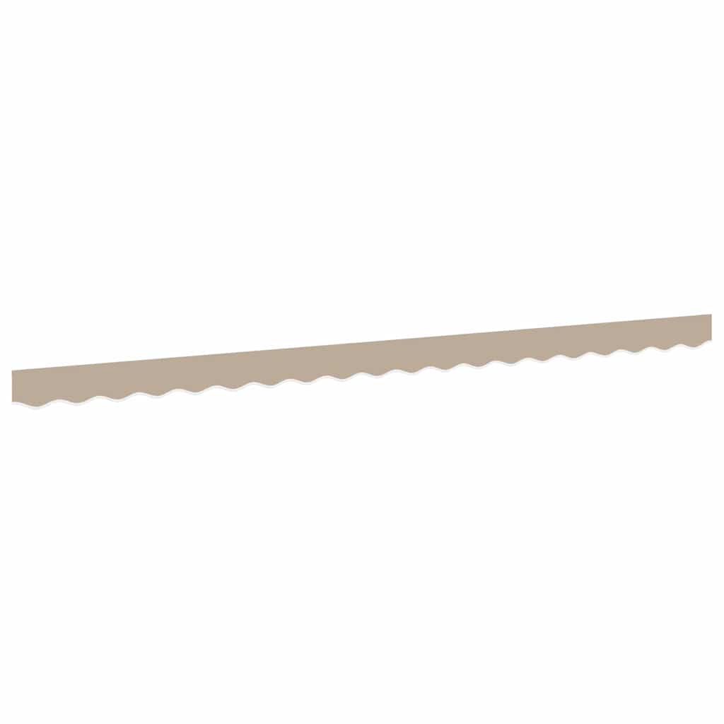 Awning Valance Replacement Beige 430 x 20 cm Polyester